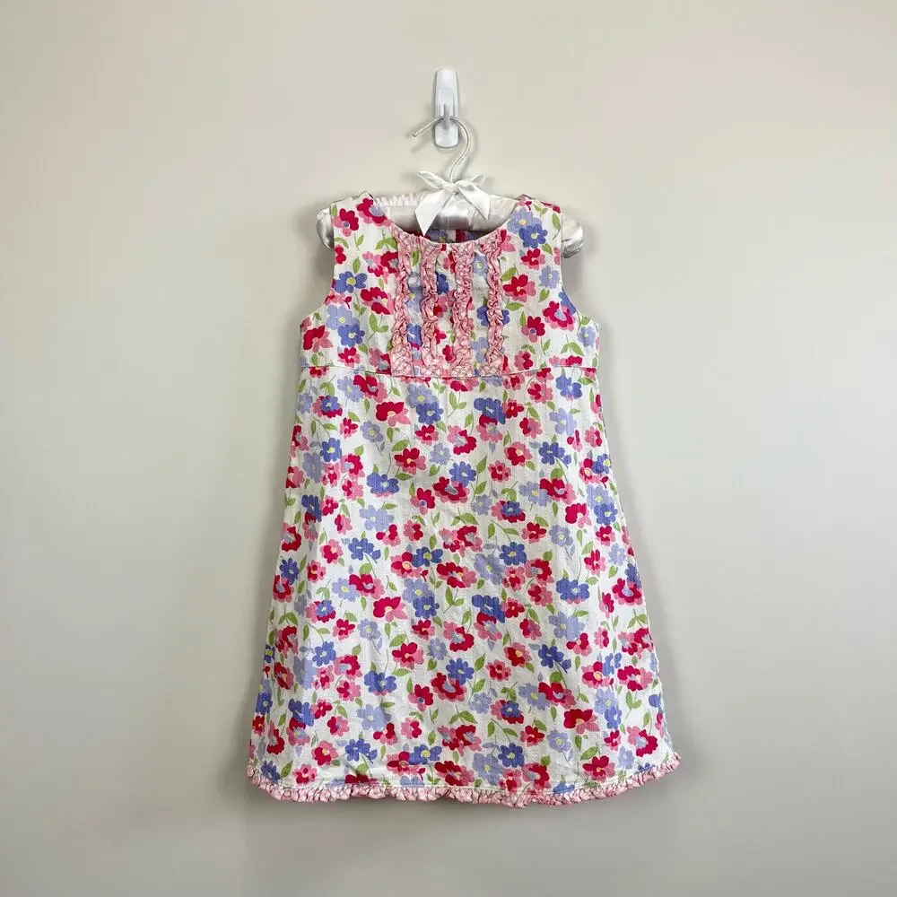 B. Lulu Floral Shift Dress 4T